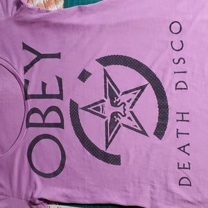 obey death disco M pink giant scoop